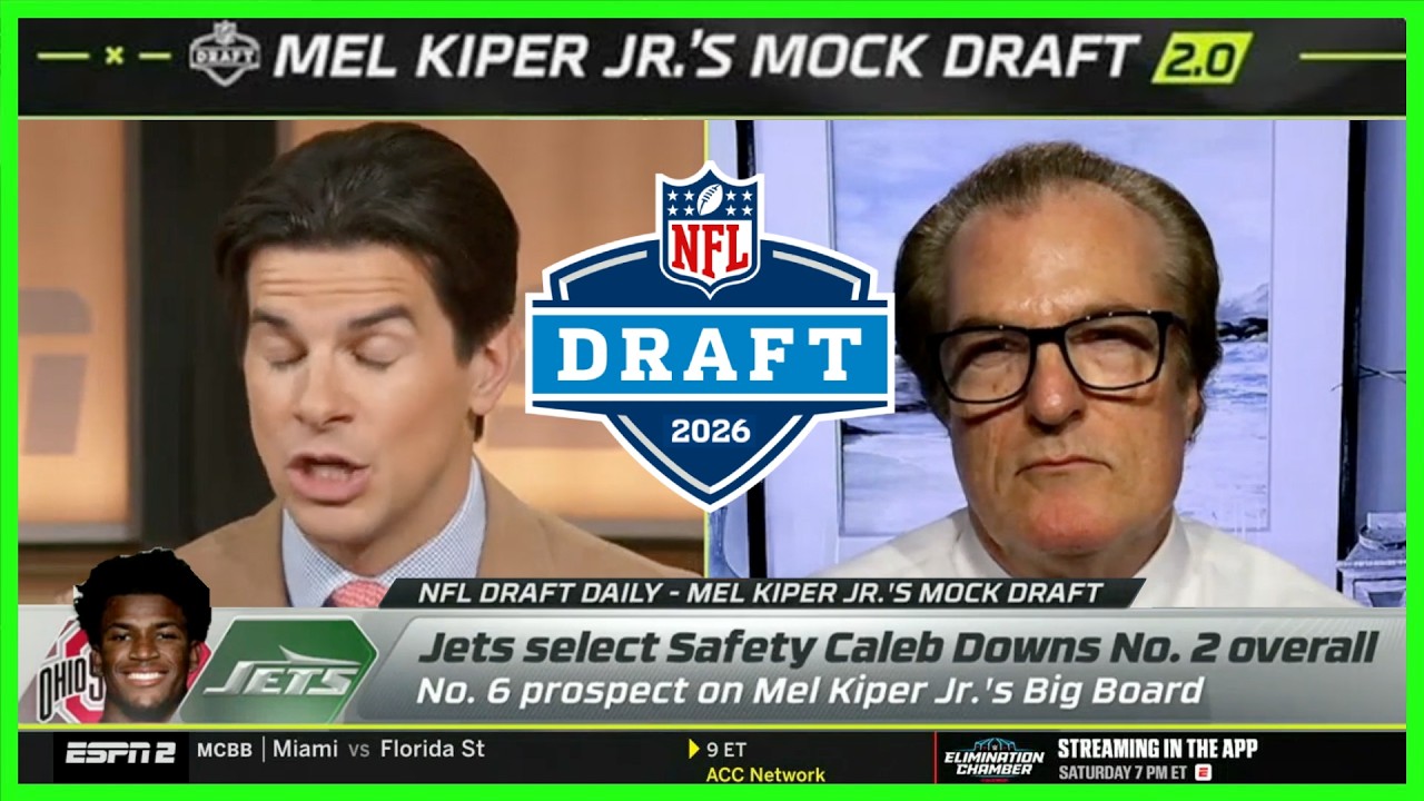 2026 NFL MOCK DRAFT 2.0 (Mel Kiper & Field Yates – ESPN Special) 2026 NFL MOCK DRAFT 2.0 (Mel Kiper & Field Yates – ESPN Special)