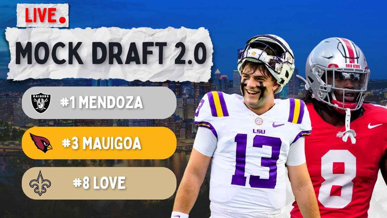 2026 NFL Mock Draft 2.0 | Post Senior Bowl! 2026 NFL Mock Draft 2.0 | Post Senior Bowl!