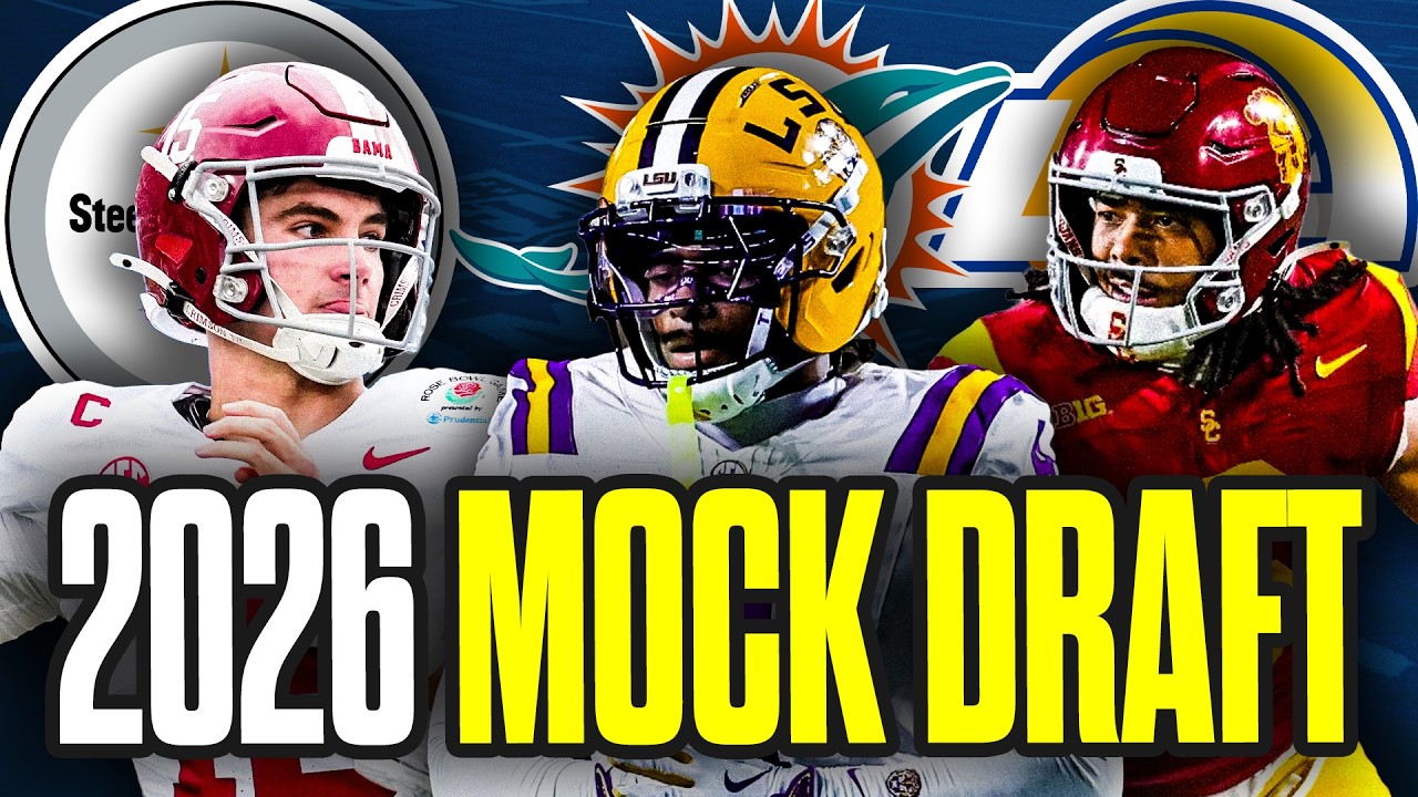2026 NFL Mock Draft Before The NFL Combine: Who’s Climbing Boards? Vlog 2026 NFL Mock Draft Before The NFL Combine: Who’s Climbing Boards? Vlog
