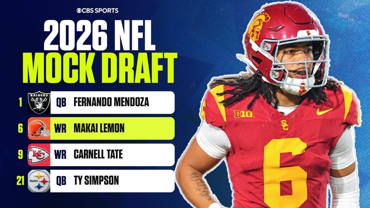 2026 NFL Mock Draft Pre Combine: Five WRs taken in Round 1, Teams look to bulk up in the trenches 2026 NFL Mock Draft Pre Combine: Five WRs taken in Round 1, Teams look to bulk up in the trenches