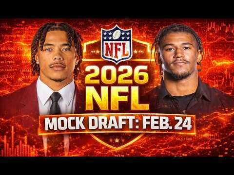2026 NFL Mock Draft: Pre-Combine 2/24/26 Vlog 2026 NFL Mock Draft: Pre-Combine 2/24/26 Vlog
