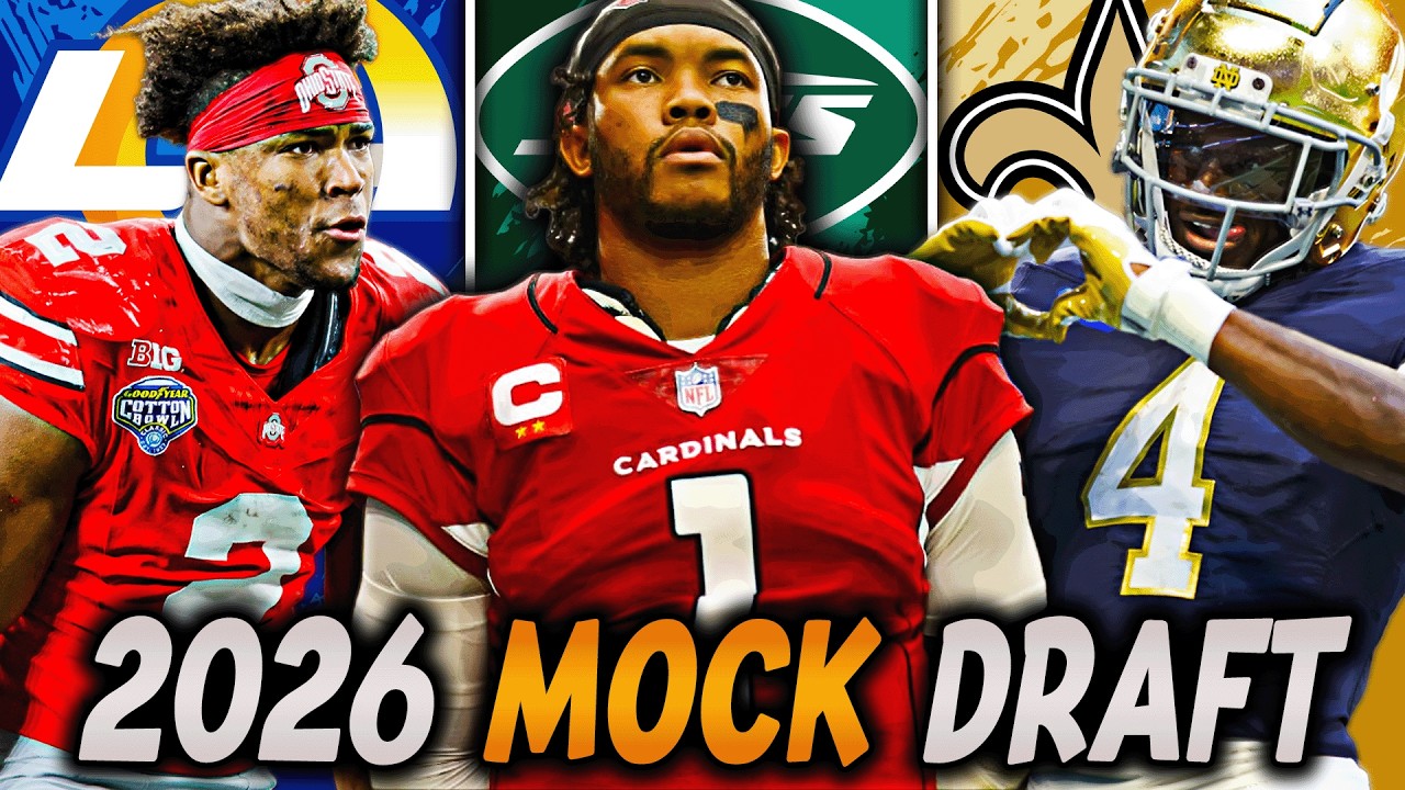 🔥2026 NFL Mock Draft With TRADES | Blockbuster Moves & First Round Chaos 🔥2026 NFL Mock Draft With TRADES | Blockbuster Moves & First Round Chaos