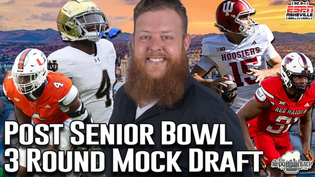 😱 2026 Post Senior Bowl Three Round Mock Draft 1.0 | Full Analysis of EVERY NFL Team 😱 2026 Post Senior Bowl Three Round Mock Draft 1.0 | Full Analysis of EVERY NFL Team