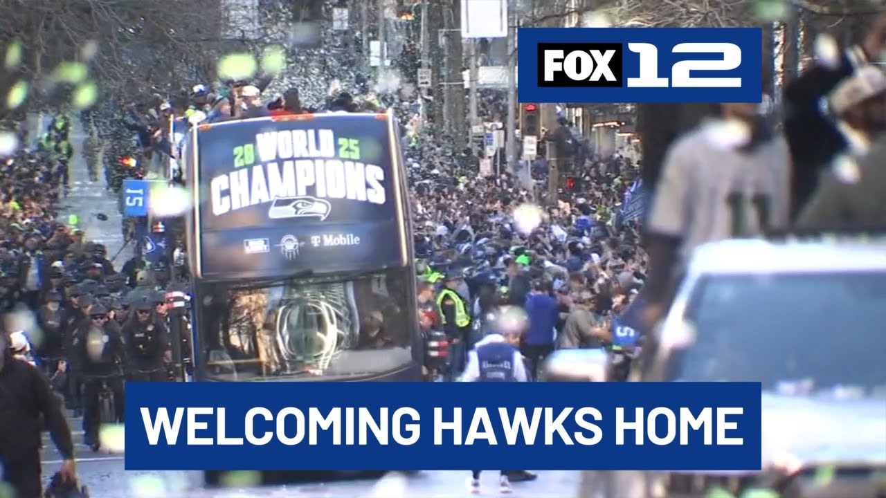 750K fans flood Seattle streets to welcome Seahawks home from Super Bowl LX win Vlog 750K fans flood Seattle streets to welcome Seahawks home from Super Bowl LX win Vlog