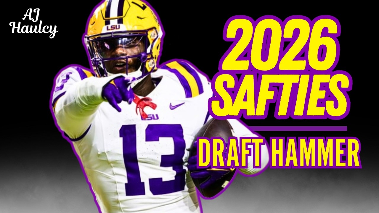 A.J. Haulcy – NFL Combine | LSU’s CHEAT CODE | Updated NFL DB Draft BIG BOARD! Vlog A.J. Haulcy – NFL Combine | LSU’s CHEAT CODE | Updated NFL DB Draft BIG BOARD! Vlog