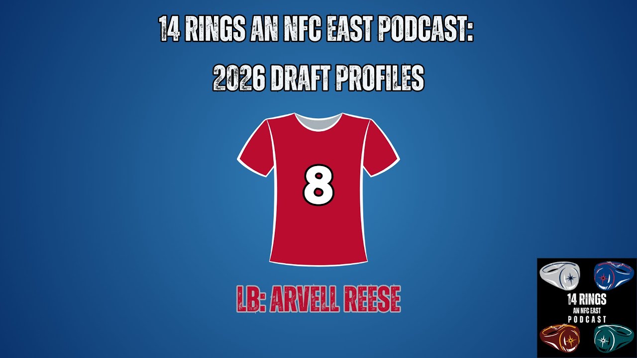 Arvell Reese 2026 NFL Draft Profile: Presented by 14 Rings an NFC East Podcast Arvell Reese 2026 NFL Draft Profile: Presented by 14 Rings an NFC East Podcast