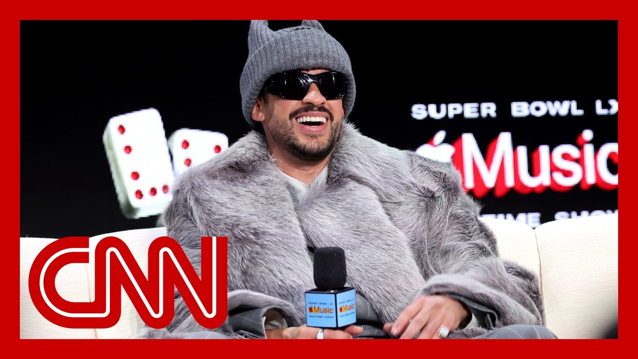 Bad Bunny previews his Super Bowl halftime show amid conservative backlash Vlog Bad Bunny previews his Super Bowl halftime show amid conservative backlash Vlog