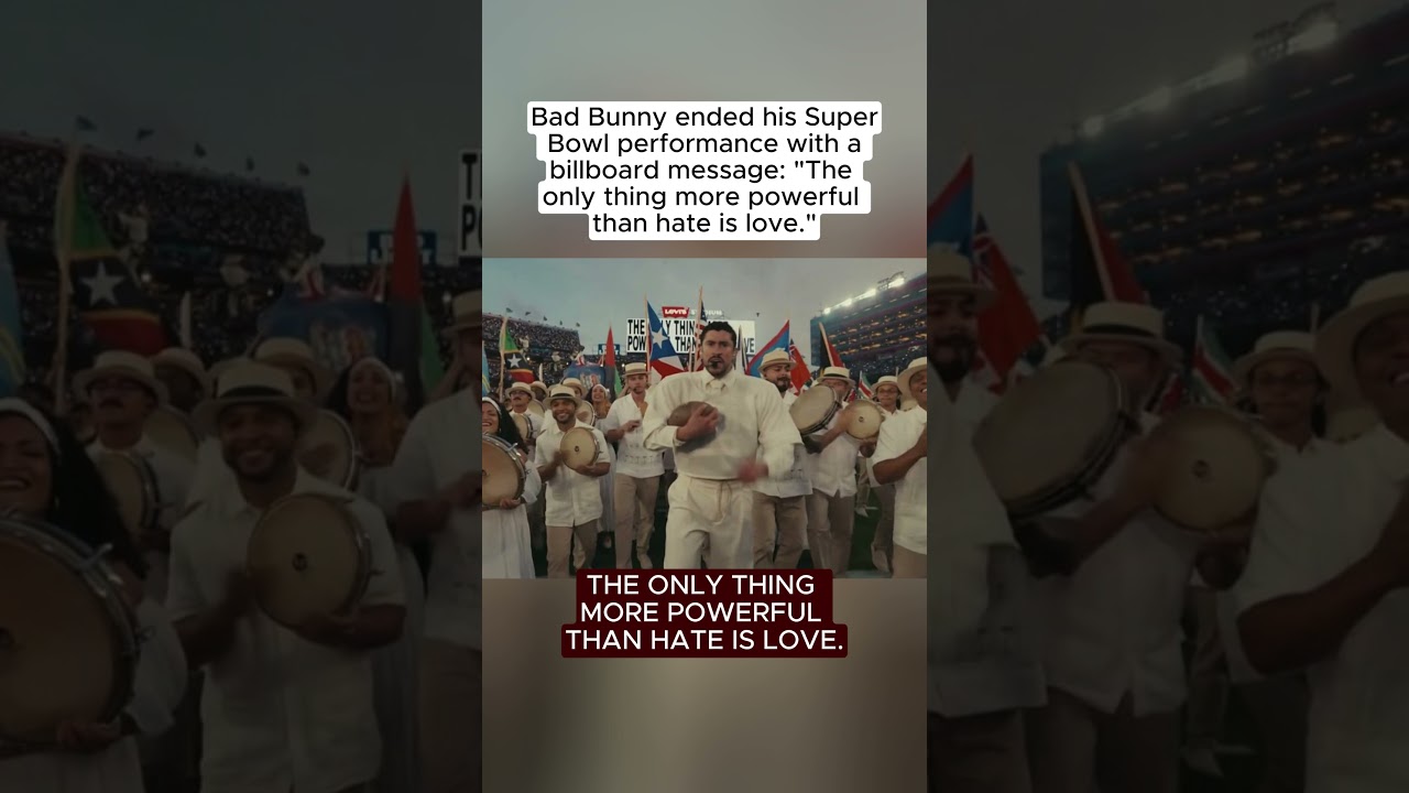Bad Bunny Sends Powerful Message of Unity at Super Bowl LX Halftime Show Vlog Bad Bunny Sends Powerful Message of Unity at Super Bowl LX Halftime Show Vlog