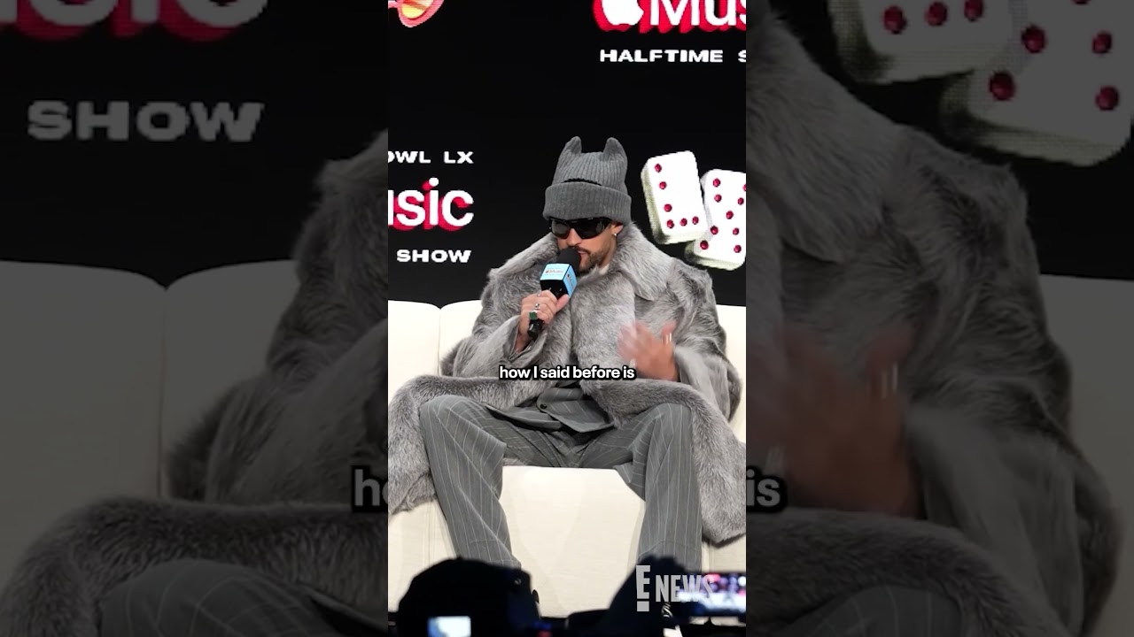 Bad Bunny talks his performance at the Apple Music Super Bowl LX Halftime Show Press Conference. Vlog Bad Bunny talks his performance at the Apple Music Super Bowl LX Halftime Show Press Conference. Vlog