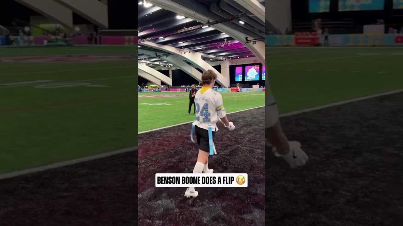 Benson at the Super Bowl LX Flag Football Game tonight! #flagfootball #nflflag Benson at the Super Bowl LX Flag Football Game tonight! #flagfootball #nflflag