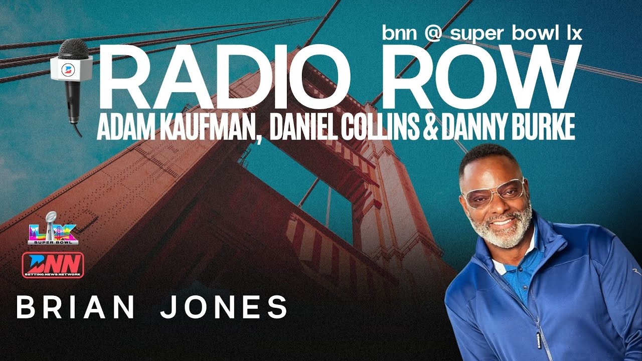 Betting News Interviews Former NFL Player Brian Jones at Super Bowl LX Radio Row Vlog Betting News Interviews Former NFL Player Brian Jones at Super Bowl LX Radio Row Vlog