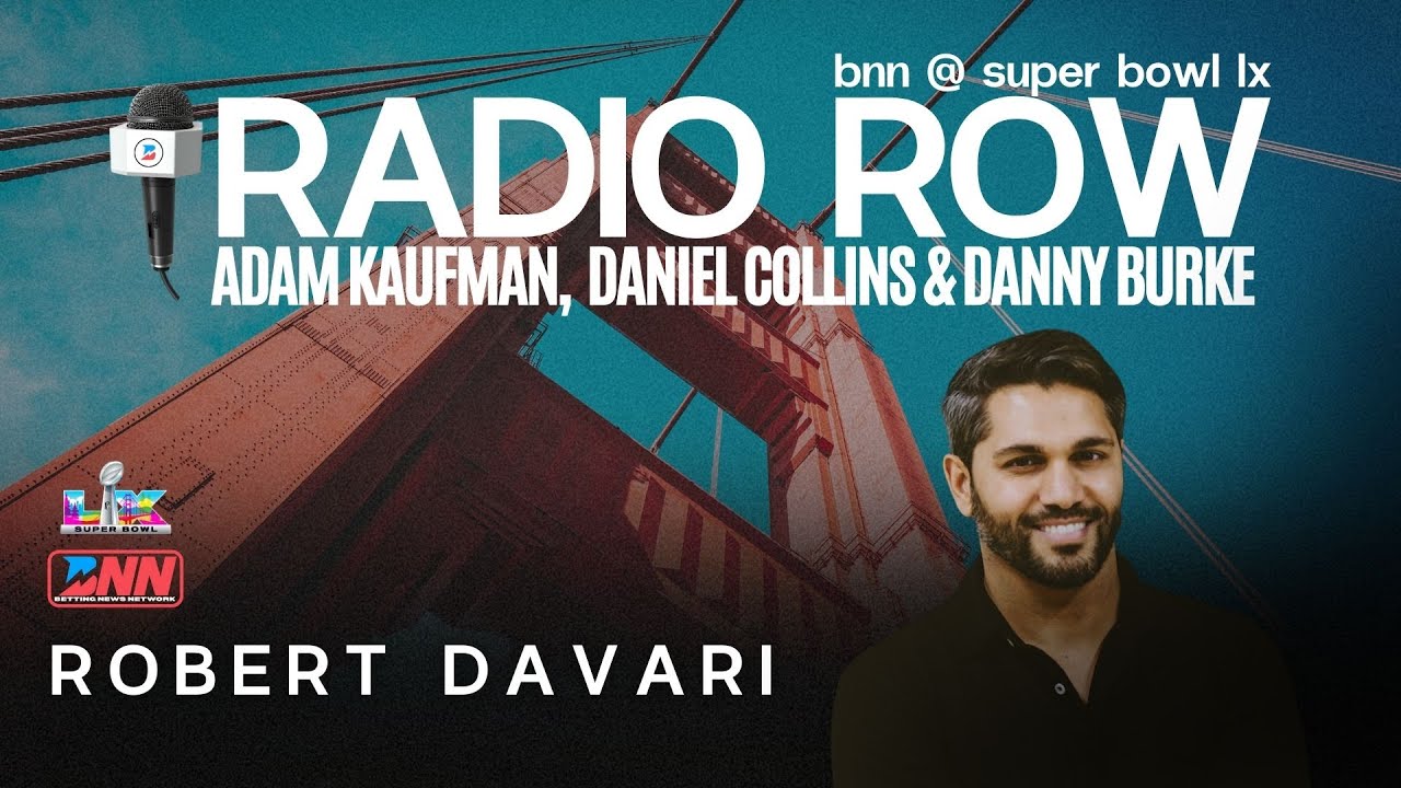 Betting News Interviews Tixr CEO Robert Davari at Super Bowl LX Radio Row Vlog Betting News Interviews Tixr CEO Robert Davari at Super Bowl LX Radio Row Vlog