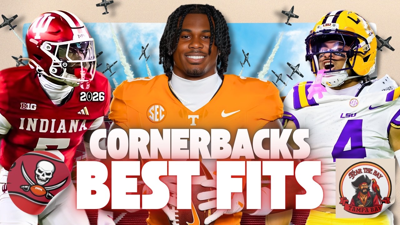 Buccaneers BEST Cornerback Fits + Mock Draft | 2026 NFL Draft Buccaneers BEST Cornerback Fits + Mock Draft | 2026 NFL Draft