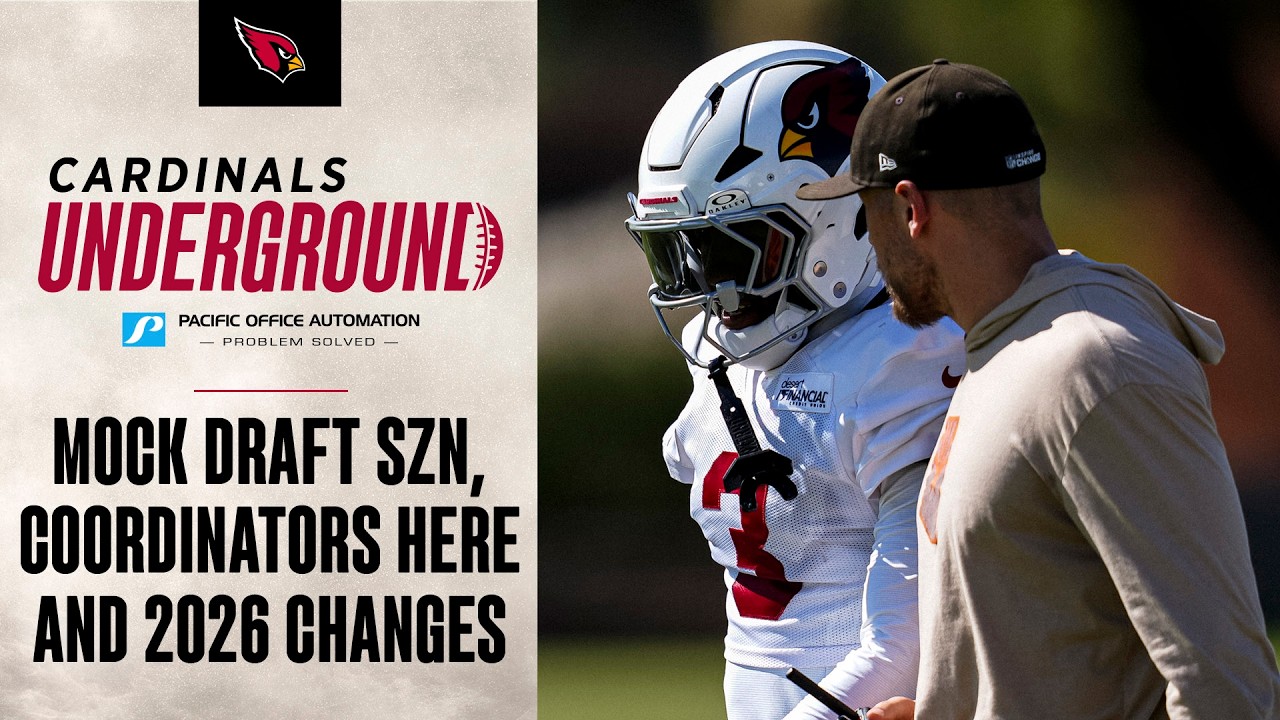 Cardinals Underground – Mock Draft Szn, Coordinators Here, And 2026 Changes Vlog Cardinals Underground – Mock Draft Szn, Coordinators Here, And 2026 Changes Vlog