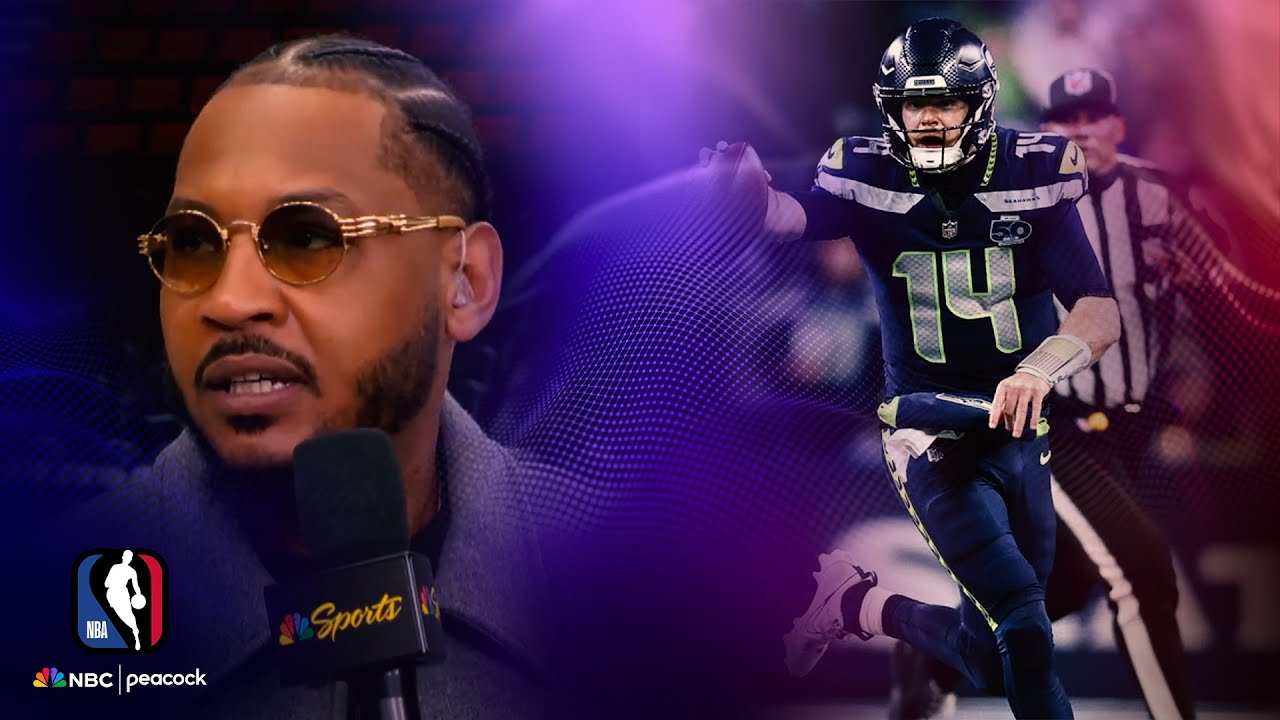 Carmelo Anthony, Vince Carter, Tracy McGrady make Super Bowl LX picks | NBA on NBC Vlog Carmelo Anthony, Vince Carter, Tracy McGrady make Super Bowl LX picks | NBA on NBC Vlog