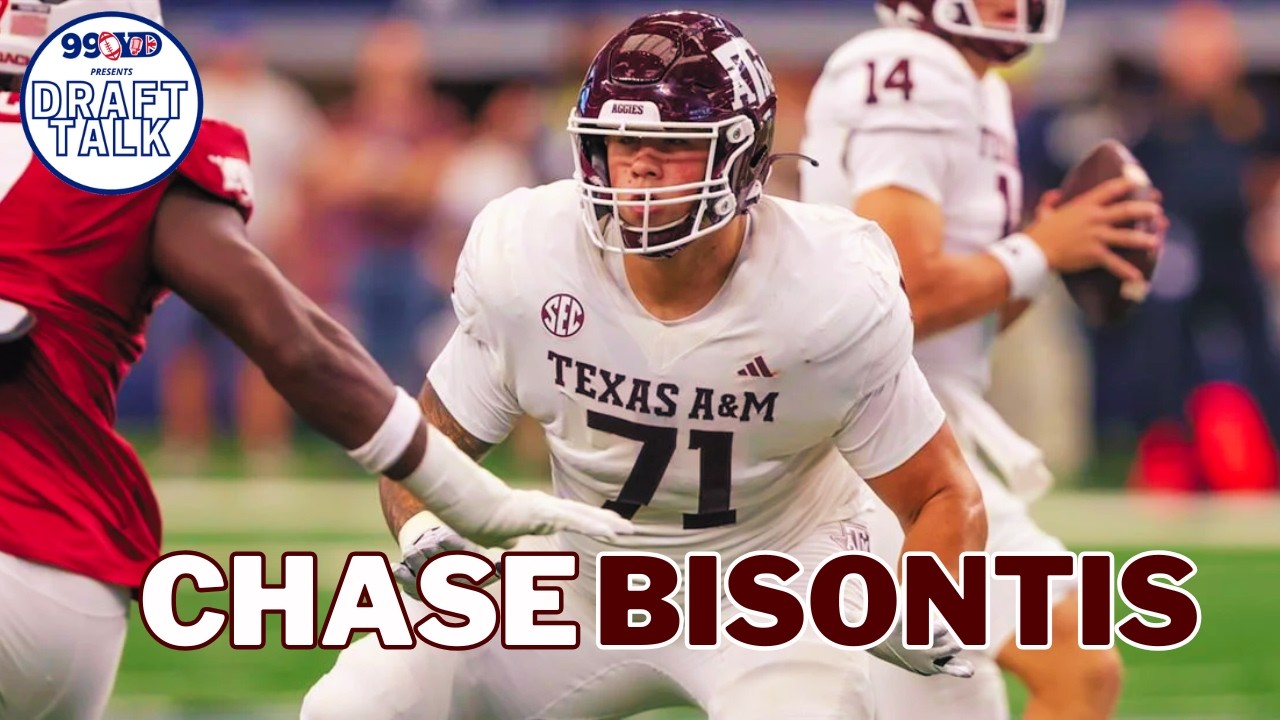 Chase Bisontis 2026 NFL Draft Scouting Report | Texas A&M Offensive Line Breakdown Chase Bisontis 2026 NFL Draft Scouting Report | Texas A&M Offensive Line Breakdown