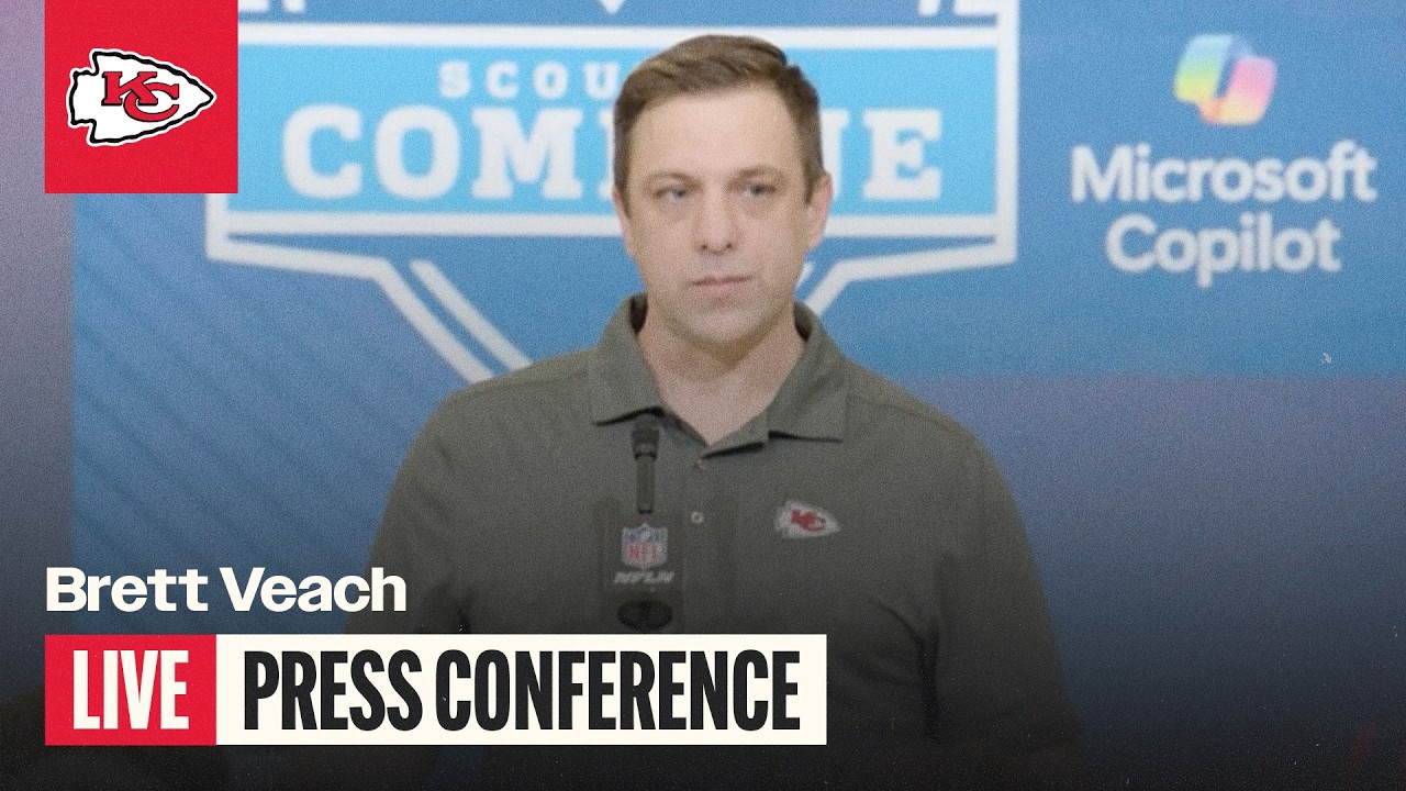 Chiefs GM Brett Veach Speaks to Media at the NFL Scouting Combine | FEBRUARY 24, 2026 Vlog Chiefs GM Brett Veach Speaks to Media at the NFL Scouting Combine | FEBRUARY 24, 2026 Vlog