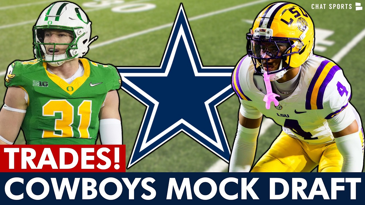 Cowboys Mock Draft: Pre-Combine 2026 7-Round Draft Picks For Dallas Cowboys With Multiple Trades Vlog Cowboys Mock Draft: Pre-Combine 2026 7-Round Draft Picks For Dallas Cowboys With Multiple Trades Vlog