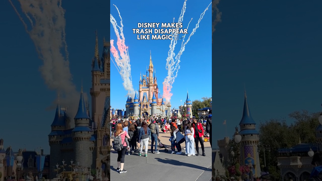 Disney Makes Trash Disappear Like MAGIC 🪄 Vlog Disney Makes Trash Disappear Like MAGIC 🪄 Vlog