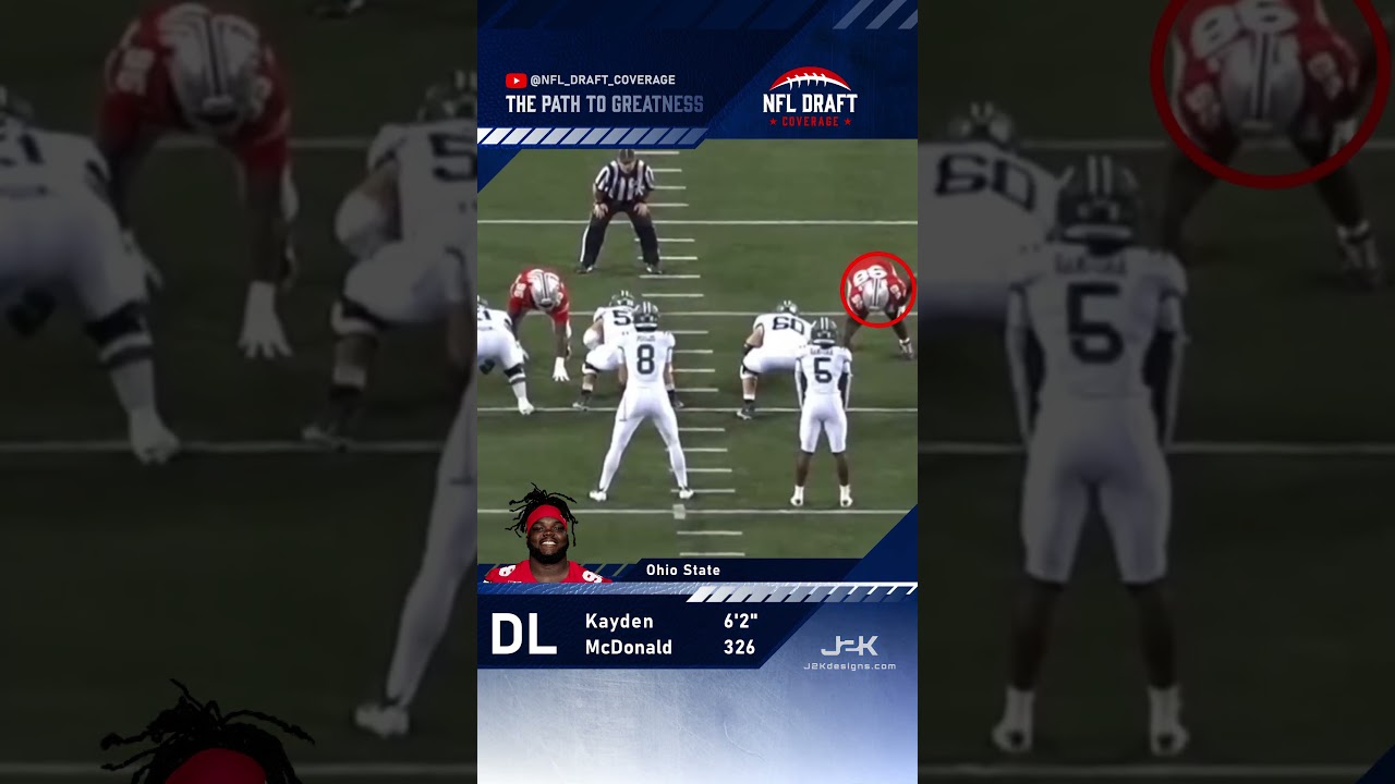 DL Kayden McDonald Ohio State #nfl #collegefootball #nfldraft #2026nfldraft #nfldraft2026 #buckeyes Vlog DL Kayden McDonald Ohio State #nfl #collegefootball #nfldraft #2026nfldraft #nfldraft2026 #buckeyes Vlog