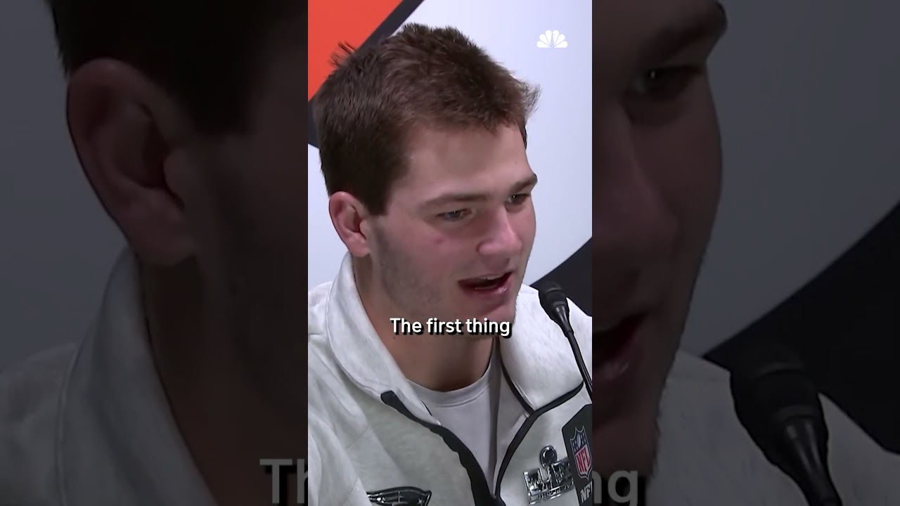 Drake Maye fields rapid-fire questions at Super Bowl LX Media Day Vlog Drake Maye fields rapid-fire questions at Super Bowl LX Media Day Vlog