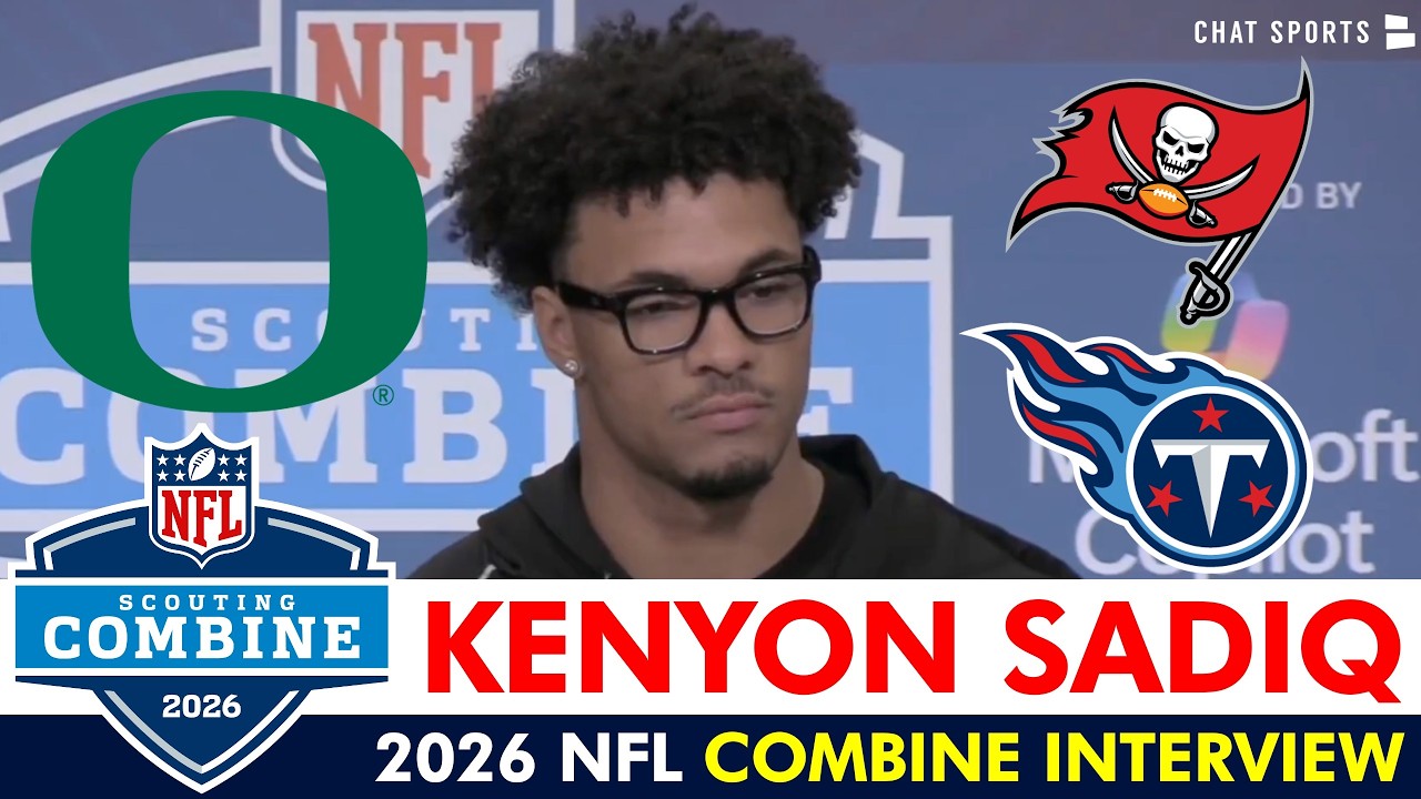 🚨EXCLUSIVE🚨 Oregon TE Kenyon Sadiq 2026 NFL Combine Interview | NFL Draft News & Rumors 🚨EXCLUSIVE🚨 Oregon TE Kenyon Sadiq 2026 NFL Combine Interview | NFL Draft News & Rumors
