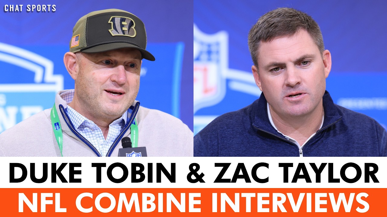 🚨 EXCLUSIVE Zac Taylor & Duke Tobin 2026 NFL Combine Press Conference | Latest Bengals Rumors 🚨 EXCLUSIVE Zac Taylor & Duke Tobin 2026 NFL Combine Press Conference | Latest Bengals Rumors
