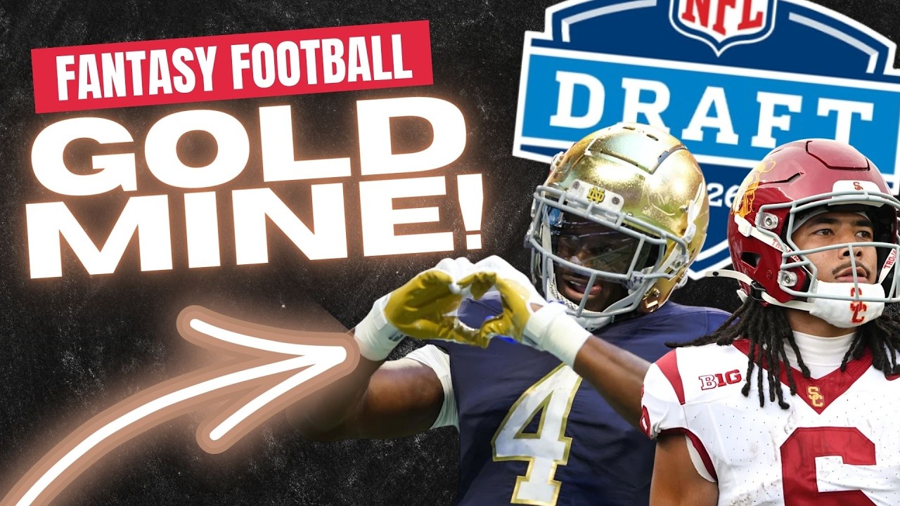 Fantasy Football Goldmine: Top 10 2026 NFL Draft Rookies + Perfect Fits Fantasy Football Goldmine: Top 10 2026 NFL Draft Rookies + Perfect Fits