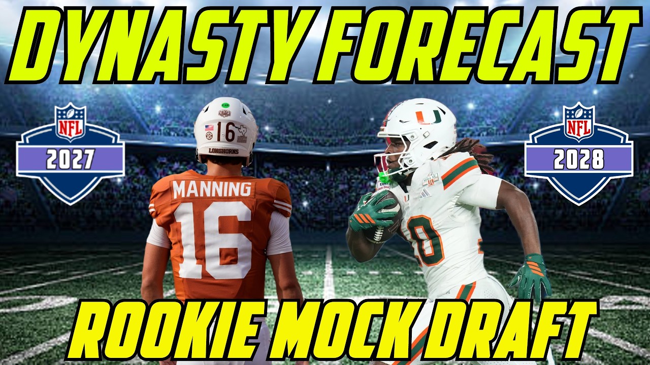 Future Dynasty (Devy) Rookie Mock Draft | 2027 – 2029 Rookie Prospects Future Dynasty (Devy) Rookie Mock Draft | 2027 – 2029 Rookie Prospects