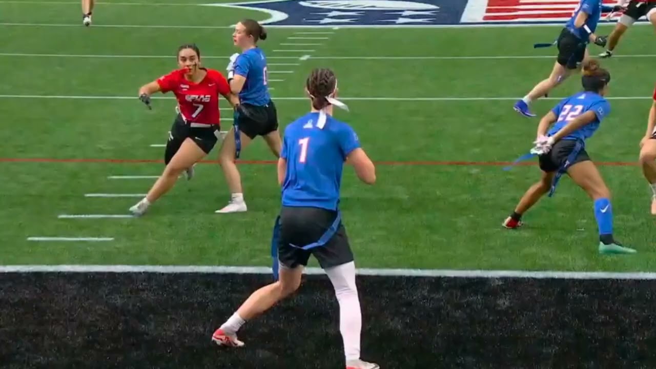 Girls HS Flag Football | Samaya Taylor-Jenkins With a CRAZY Catch ๐ฎโ๐ฅ Girls HS Flag Football | Samaya Taylor-Jenkins With a CRAZY Catch ๐ฎโ๐ฅ