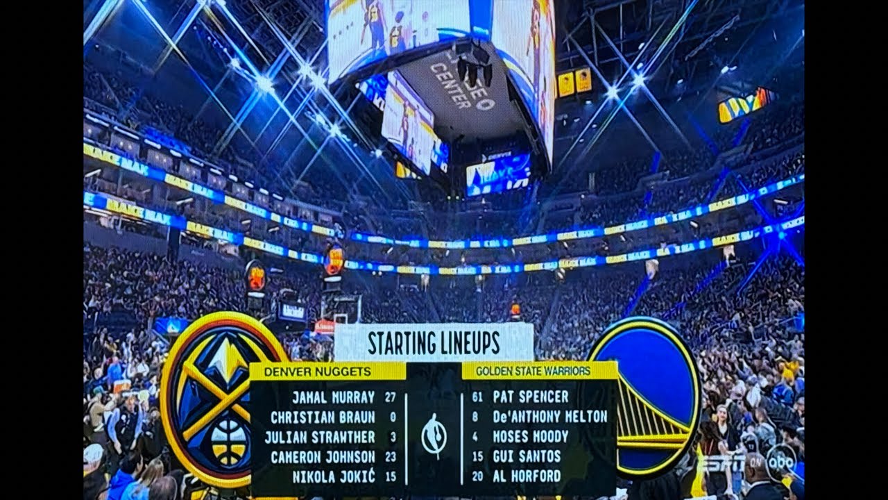 Golden State Warriors Lineup Has No Recognizable Stars As Draymond Green Out Vlog Golden State Warriors Lineup Has No Recognizable Stars As Draymond Green Out Vlog
