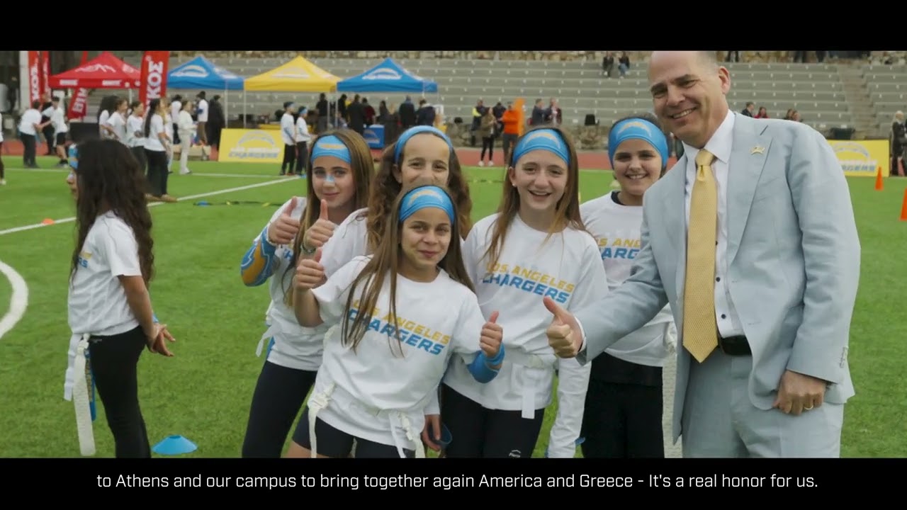 Highlights – Los Angeles Chargers NFL Flag Football Camp – Athens Highlights – Los Angeles Chargers NFL Flag Football Camp – Athens