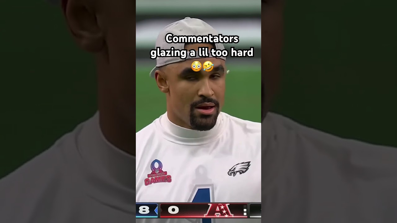 “I just like hearing the sound of his voice”💀#nfl #probowl #flagfootball #glazing #football #hurts “I just like hearing the sound of his voice”💀#nfl #probowl #flagfootball #glazing #football #hurts