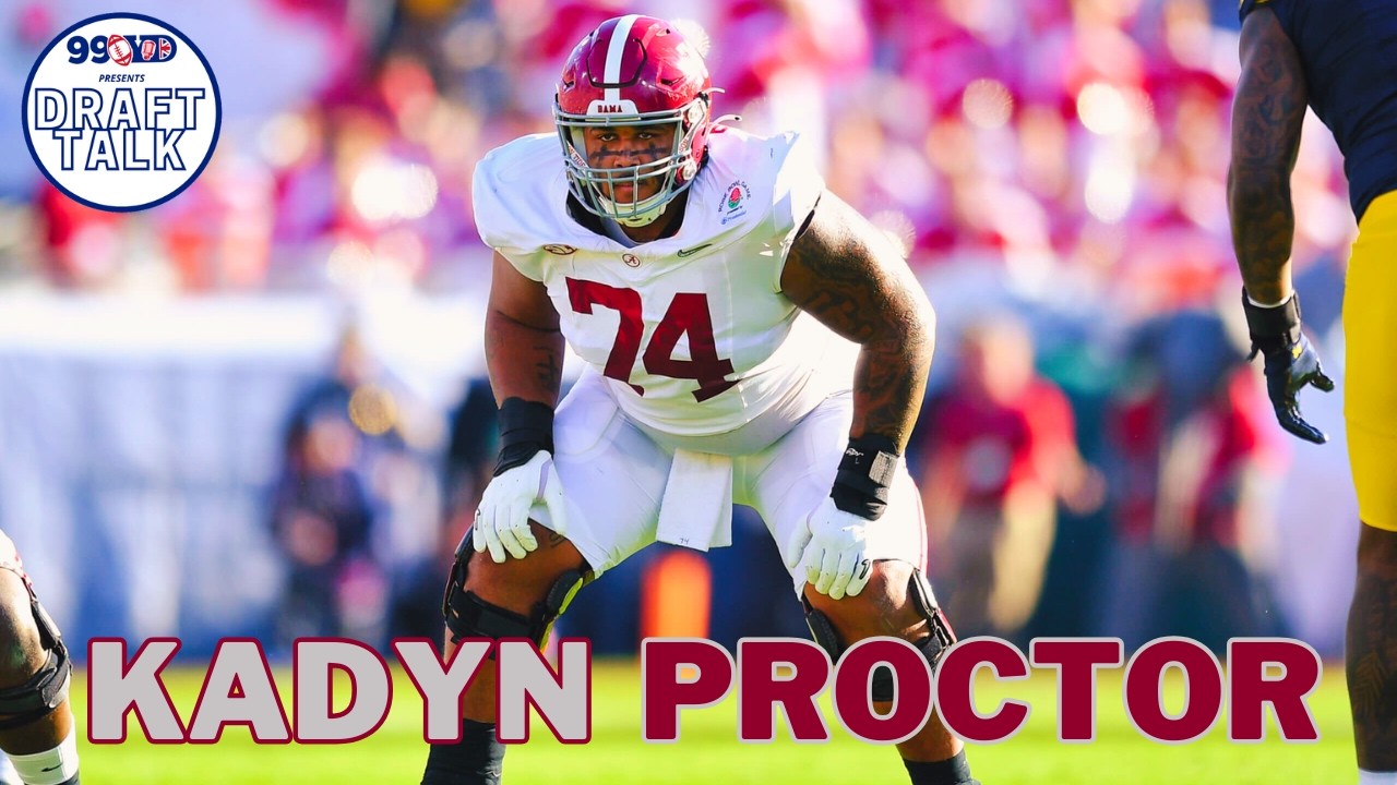 Kadyn Proctor 2026 NFL Draft Scouting Report | Alabama Offensive Tackle Breakdown Kadyn Proctor 2026 NFL Draft Scouting Report | Alabama Offensive Tackle Breakdown