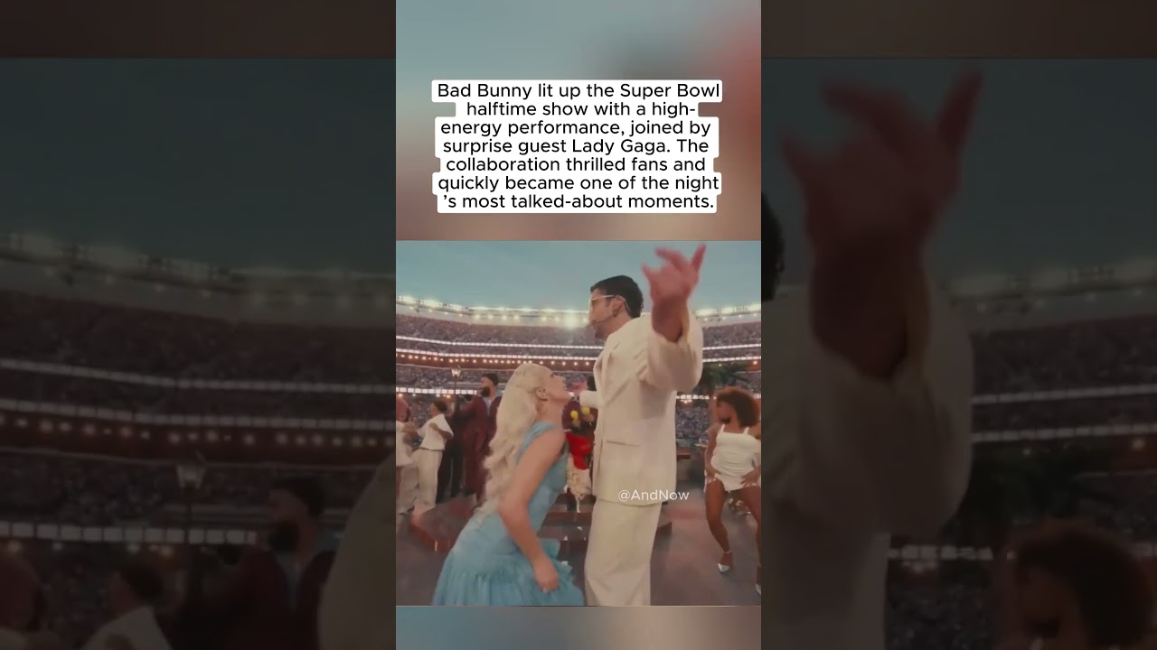 Lady Gaga Joins Bad Bunny for Historic Super Bowl LX Performance Vlog Lady Gaga Joins Bad Bunny for Historic Super Bowl LX Performance Vlog