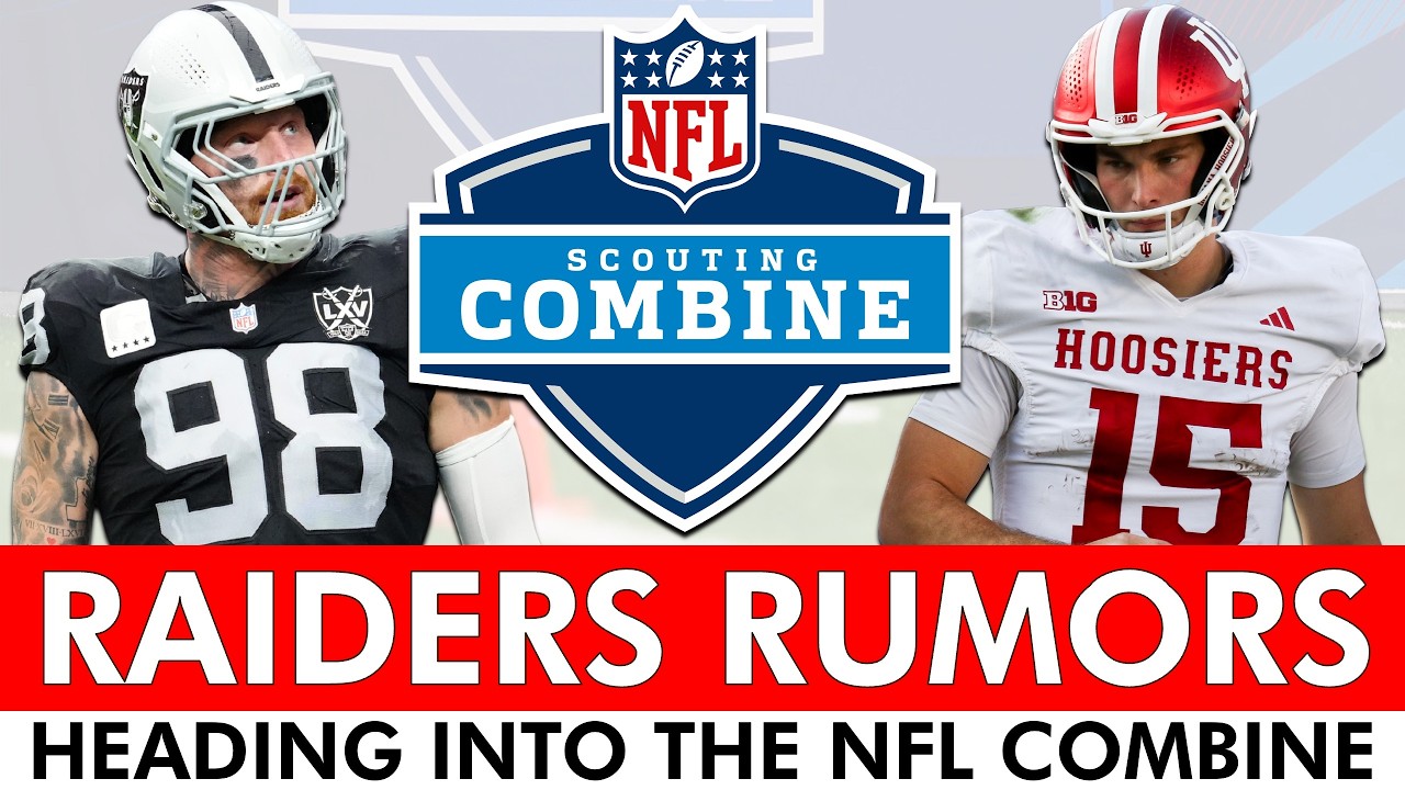 Las Vegas Raiders Rumors Heading Into NFL Combine Week 2026 Vlog Las Vegas Raiders Rumors Heading Into NFL Combine Week 2026 Vlog
