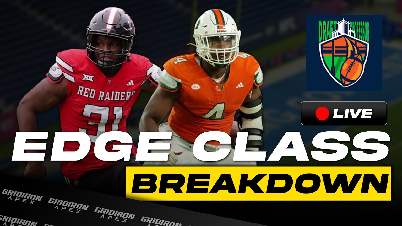 🚨LIVE – 2026 NFL Draft Edge Class Talk – Collab with the Draft Professor | Misses are Relevant 🚨LIVE – 2026 NFL Draft Edge Class Talk – Collab with the Draft Professor | Misses are Relevant