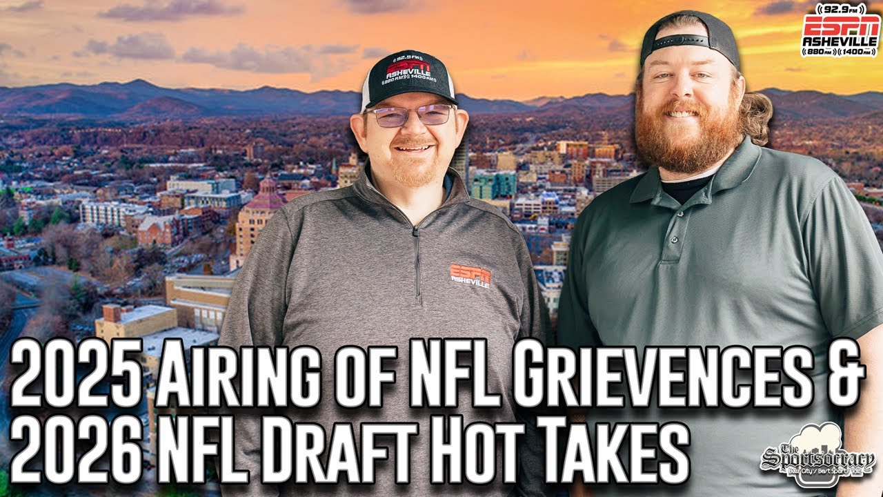 LIVE: NFL 2025 Season Grievances, Failed Franchises & 2026 NFL Draft Hot Takes LIVE: NFL 2025 Season Grievances, Failed Franchises & 2026 NFL Draft Hot Takes