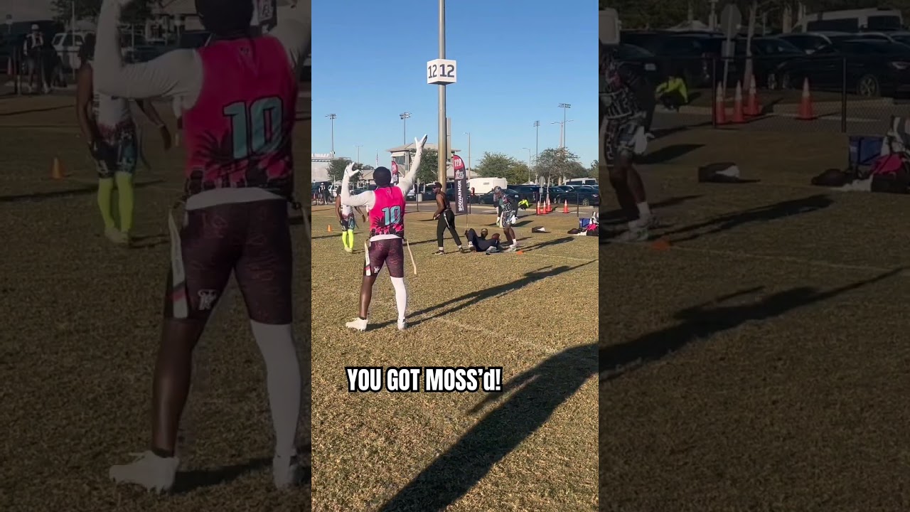Milton Robinson RISES up to miss TWO defenders at World’s! #FlagFootball#highlights#NFL#sports#flag Milton Robinson RISES up to miss TWO defenders at World’s! #FlagFootball#highlights#NFL#sports#flag