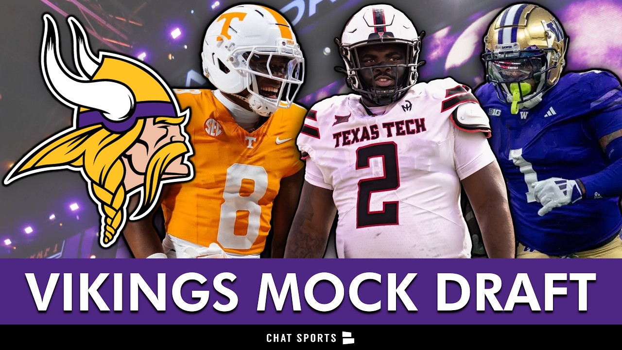 Minnesota Vikings Mock Draft 3.0 Minnesota Vikings Mock Draft 3.0