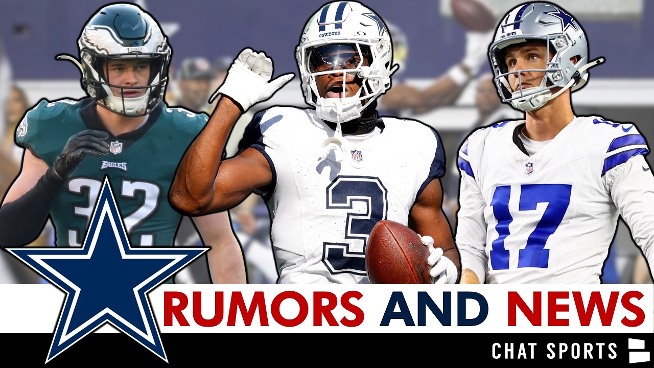 MUST-SEE Cowboys Rumors Via Insiders: Brandon Aubrey Deal Next, George Pickens & Reed Blankenship? Vlog MUST-SEE Cowboys Rumors Via Insiders: Brandon Aubrey Deal Next, George Pickens & Reed Blankenship? Vlog