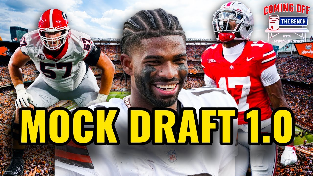 MY FIRST CLEVELAND BROWNS 2026 MOCK DRAFT! MY FIRST CLEVELAND BROWNS 2026 MOCK DRAFT!