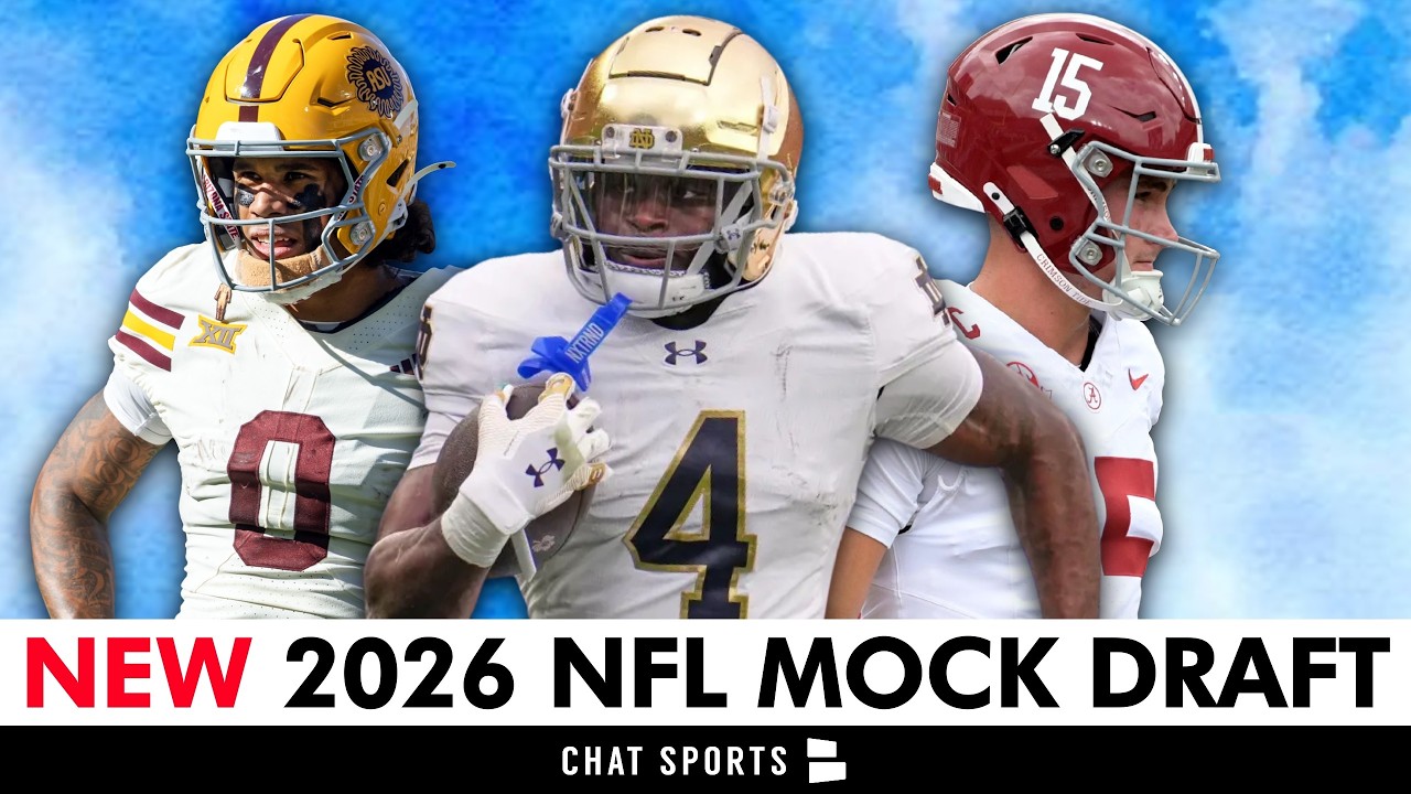 NEW 2026 NFL Mock Draft: Jeremiah Love To The Cowboys, Ty Simpson To The Rams + Jordyn Tyson To WHO? NEW 2026 NFL Mock Draft: Jeremiah Love To The Cowboys, Ty Simpson To The Rams + Jordyn Tyson To WHO?