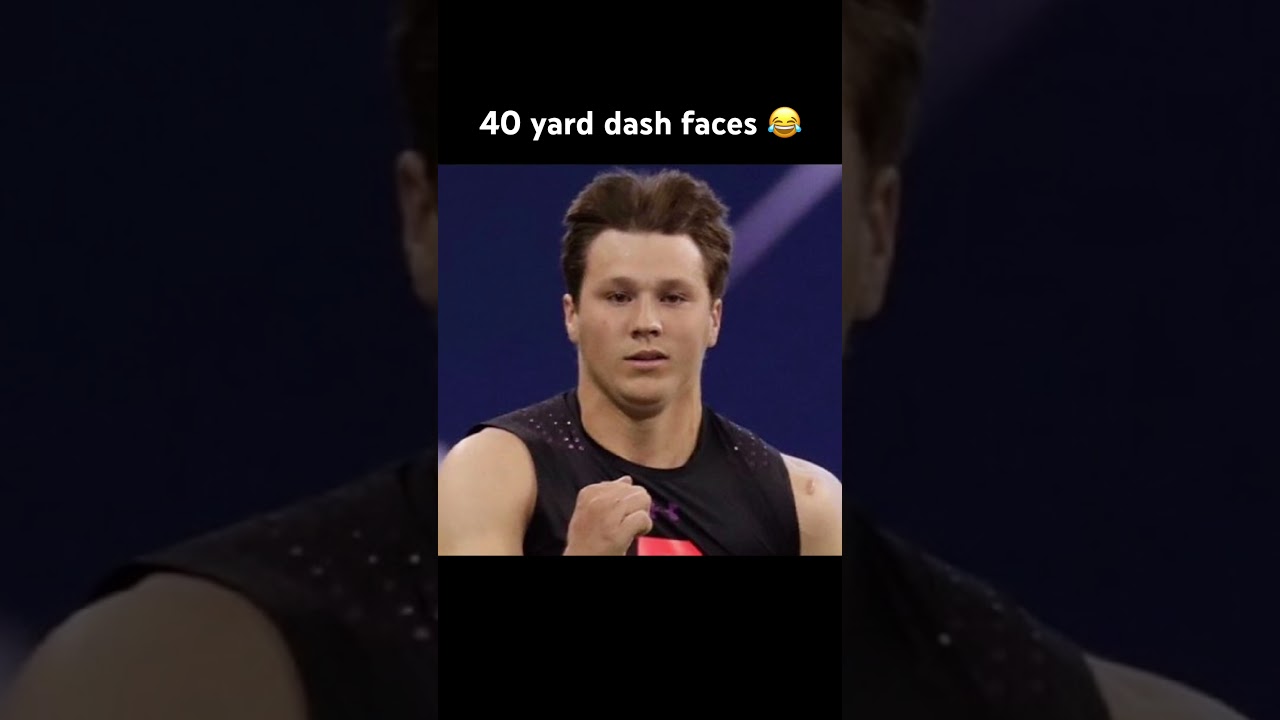 NFL 40 yard dash faces ๐#funny #nfl #football #40yarddash #combine Vlog NFL 40 yard dash faces ๐#funny #nfl #football #40yarddash #combine Vlog