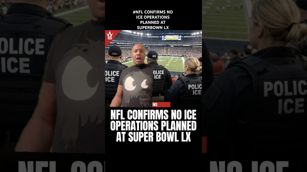 #NFL CONFIRMS NO ICE OPERATIONS PLANNED AT SUPERBOWL LX#foryoupage #foryou #fy #fyp #trending #news Vlog #NFL CONFIRMS NO ICE OPERATIONS PLANNED AT SUPERBOWL LX#foryoupage #foryou #fy #fyp #trending #news Vlog