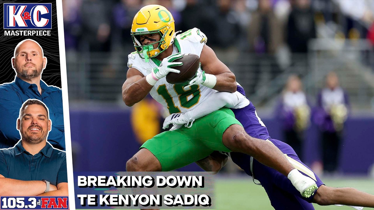 NFL Draft Focus: Most Exciting Combine Prospects & Breaking Down TE Kenyon Sadiq | K&C Masterpiece NFL Draft Focus: Most Exciting Combine Prospects & Breaking Down TE Kenyon Sadiq | K&C Masterpiece