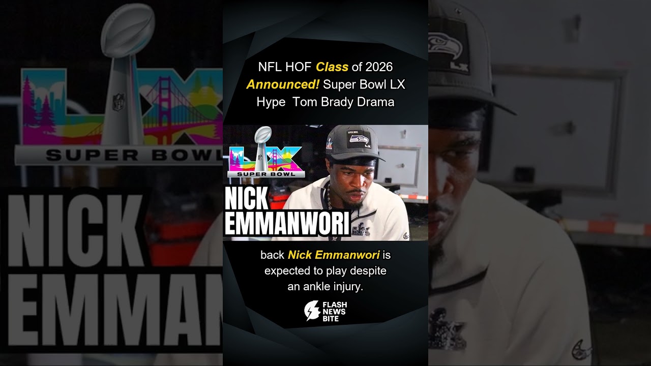 NFL HOF Class of 2026 & Super Bowl LX Drama! #NFL #SportsNews #Shorts Vlog NFL HOF Class of 2026 & Super Bowl LX Drama! #NFL #SportsNews #Shorts Vlog