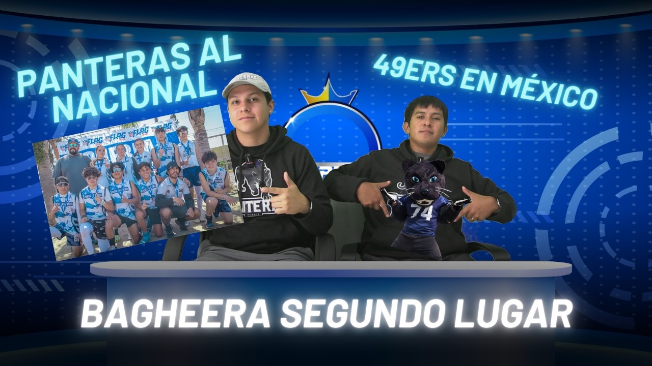 ¡Panteras listos para el Nacional NFL Flag! ¡Panteras listos para el Nacional NFL Flag!