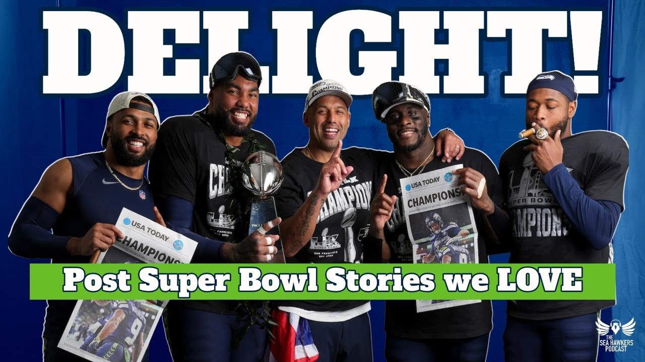 Post Super Bowl Delight! – The Top Seahawks Stories and News we LOVE from Super Bowl LX Vlog Post Super Bowl Delight! – The Top Seahawks Stories and News we LOVE from Super Bowl LX Vlog