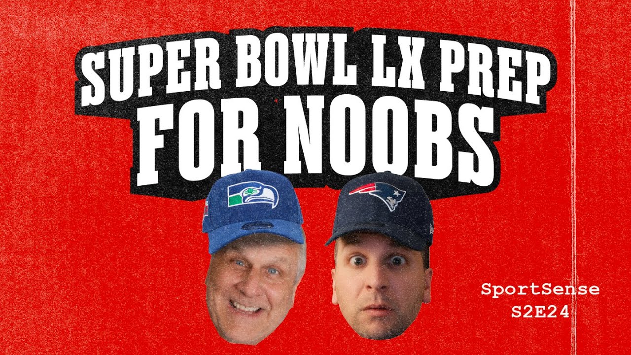 Prepping a sports noob for Super Bowl LX | SportSense S2E24 Vlog Prepping a sports noob for Super Bowl LX | SportSense S2E24 Vlog